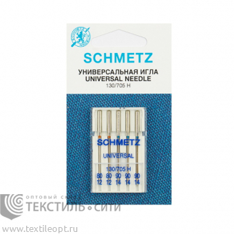 Иглы стандартные БШМ Schmetz №80(2),90(3)  5 шт
