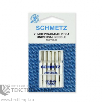 Иглы стандартные Schmetz 130/705H №100 5 шт 6-22152VES