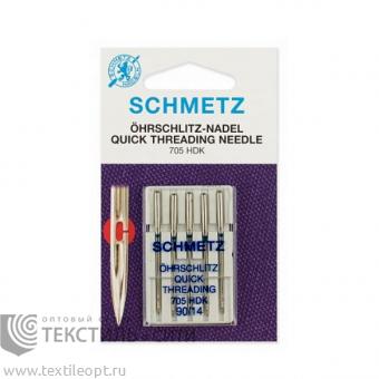 Иглы легковдеваемые для БШМ Schmetz №90 5 шт