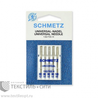 Иглы стандартные Schmetz 130/705H №80,90(3),100 5 шт 6-22152VOS